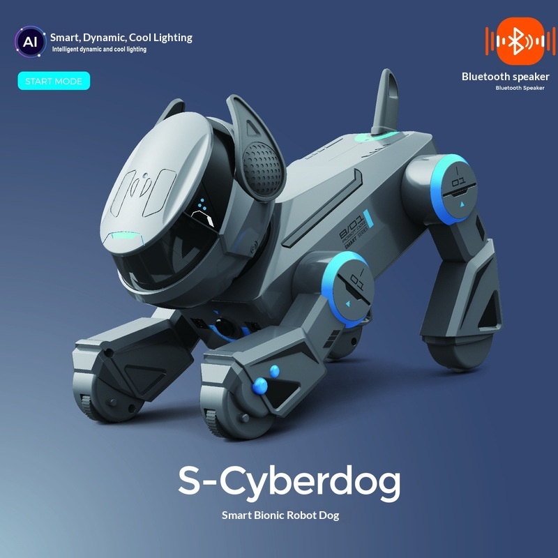 Dog Toys - S Cyberdog หุ่นยนต์สุนัขอัจฉริยะ หุ่นยนต์ควบคุมระยะไกลด้วย AI พร้อมเซ็นเซอร์สัมผัส