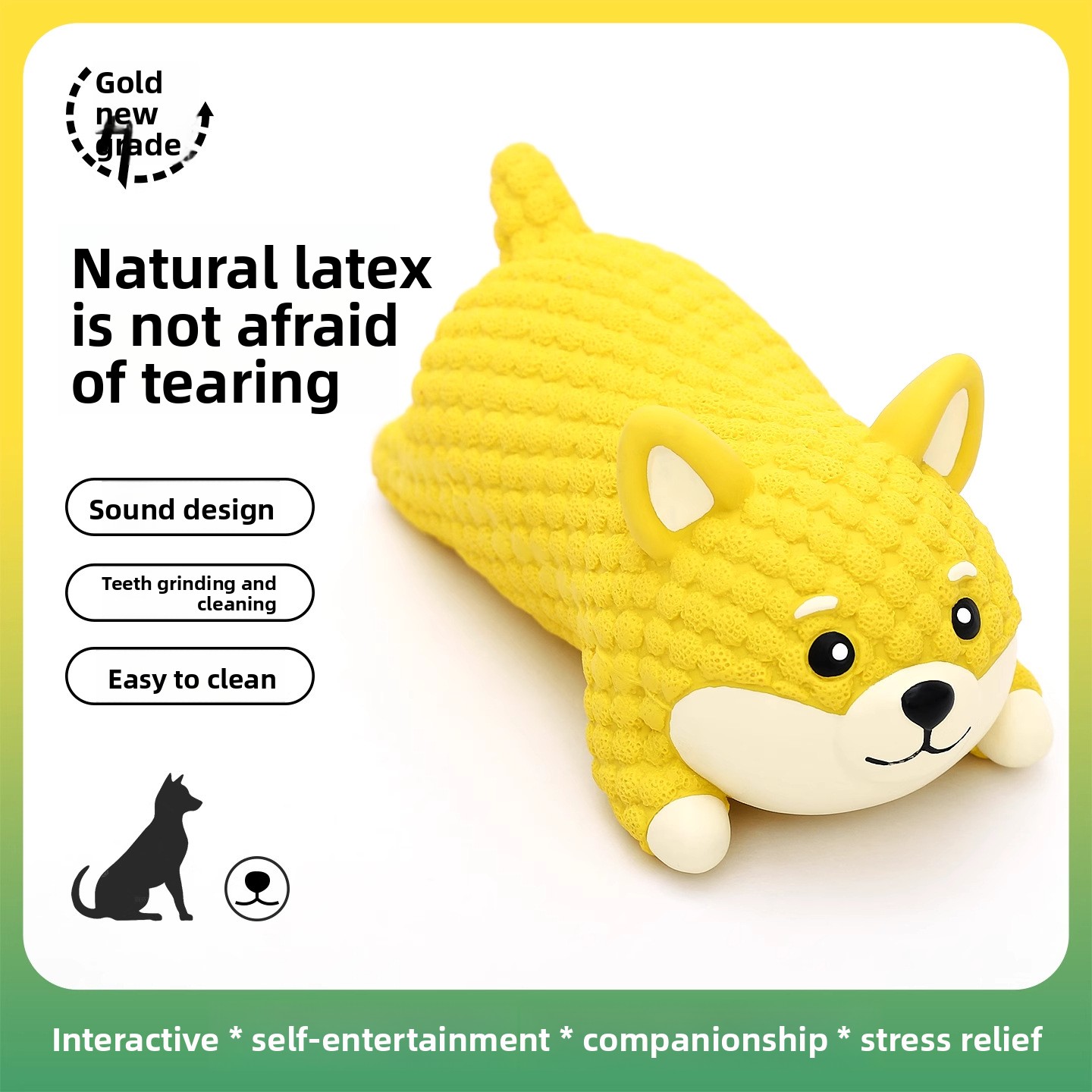 ของเล่นหมียางลาเท็กซ์เสียงดัง  - Interactive Squeaky Plush Dog Toy บทวิจารณ์และราคา