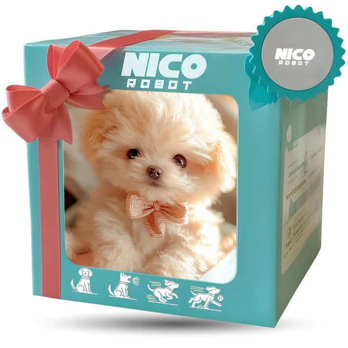 นิโค หุ่นยนต์สัตว์เลี้ยงอิเล็ก - Interactive Squeaky Plush Dog Toy บทวิจารณ์และราคา